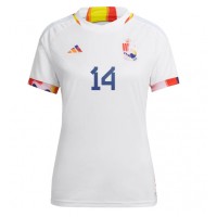 Belgia Dries Mertens #14 Fotballklær Bortedrakt Dame VM 2022 Kortermet